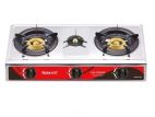 Kawashi 3 Burner Stainless Steel Gas Cooker