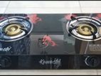 KAWASHI DOUBLE GLASS TOP GAS COOKER - HWGC86