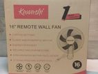 KAWASHI WALL Fan 16" ( Remote)