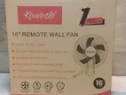 KAWASHI WALL Fan 16" ( Remote)