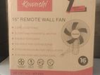Kawashi Wall Fan 16" ( Remote)