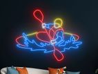 Kayaking Neon Sign