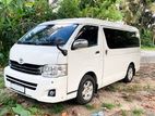 KDH 14 Seater van for hire