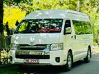 kdh high roof 15 /10 seats ac van hireing