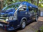 KDH high roof van for hire 9-14 Seater