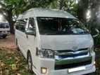 KDH Highroof van for hire