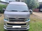 KDH Highroof van for hire with driver
