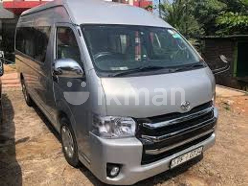 KDH van for hire and tours with driver 06 seats in Horana ikman