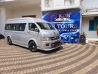 KDH Van for Hire with Driver (9-15 Seater)