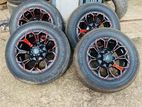 Toyota KDH Van Tire ×4 + Alloy Wheel 235/60 16