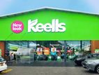 Keells supermarket sign