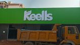 Keells supermarket sign
