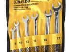 Keibo Combination Wrench Set 6pcs
