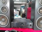 kenwood 3 way speaker system & amplifier