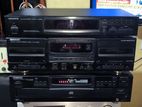 Kenwood cassette deck Tuner cd player