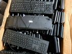 Key Board Dell Branded Used USB Keyboard