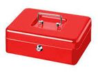 Key Lock Cash Box with Money Tray - 12"
