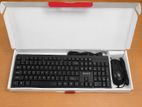 Keyboard with Mouse Combo