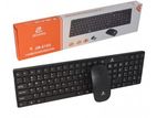 Keyboard & Mouse (Wireless) - JW 8100