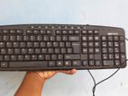 Black Wired Keyboard