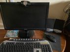 Keyboard with Monitor ,Speakers