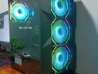 Keytech ATX Gaming Casing With 4 ARGB Fans