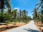 කහතුඩුව හන්දියට නුදුරින් බිම් කොටස් විකිණීමට