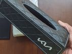 Kia Leather Tissue Box