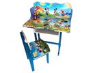 Kid Table with Chair (Blue, Pink, Green)