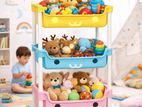KIDS 3 LAYER STORAGE RACK - ( 1539 ) 74CM x 31CMx 19CM