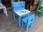 Kids activity table and chairs multi color