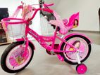 Kids Barbie Pink Bicycle