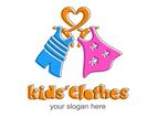 KIDS CLOTHING SHOP LOGO