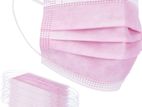 Kids Disposable Face Mask - Pink