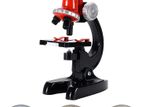 Kids Educational Microscope Kit 100X 400X 1200X LED Stem Toy