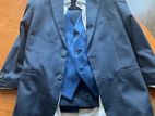 Kids' Navy Blue 3-Piece Suit
