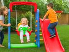 Kids Slide with Swing