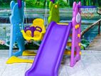 Kids Slide with Swing