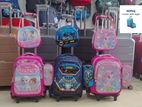 Kids Trolley Bag Set (6 Wheel)