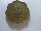 King George Sri Lanka Coin 1951