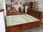 King Size Bed 6× 6½ Teak Wood