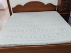 King Size Bed with Spring Mattress