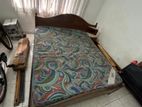 King Size - තේක්ක 6' X 5' with Mattress