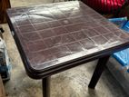 Kingstar Plastic Table 2.5x2.5ft