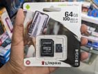 Kingston 64GB Micro SD Memory Card