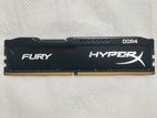 HyperX FURY 16GB (2x8GB) DDR4 2400MHz Dual-Channel RAM Kit