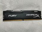 HyperX FURY 8GB DDR4 2400MHz Desktop RAM
