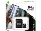 Kingston Micro SD Memory Card 64GB