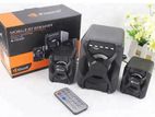 Kisonli U2500BT 2.1 Channel Multimedia Bluetooth Speaker System