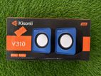 Kisonli V310 Multimedia USB 2.0 Speaker